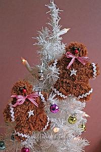 Soft and Fuzzy Gingerbread Man Ornaments 200